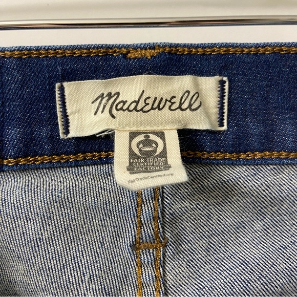 Madewell 10" High-Rise Skinny Crop Jeans Exposed Zip Edition 25 - Picture 9 of 11